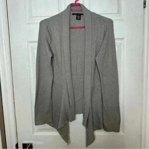 89th &  Madison Cardigan Grey Size Extra Large
